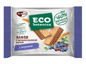 Вафли Эко-ботаника с цельн мукой и черникой с пониж содерж сахара 145г