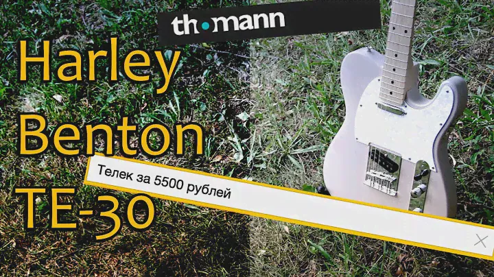 Телек Harley Benton TE-30 за 5500₽ с Томана (Обзор)