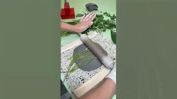 Ботаническая плитка ручной работы