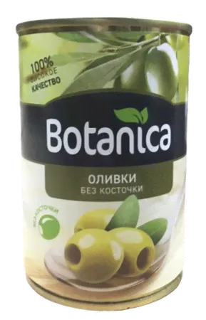 Оливки зеленые Ботаника б/к 280г
