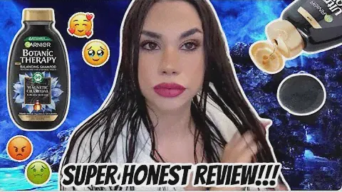 Garnier Botanic Therapy Magnetic Charcoal - Honest Review 🚿🧼🧴🧽✨