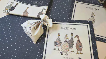 🏡 🦆 Добро пожаловать на «Family Farm»! Обзор текстиля Santalino
